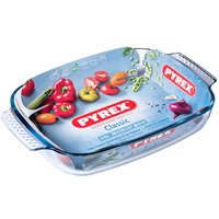 Форма с/к PYREX Classic форма скл. прямокутна 38х25х6,5см (3.6л) (232B000/8046)