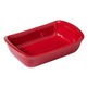 Форма с/к PYREX Supreme red форма керам прямокут.26х18см (SU26RR5/7646)