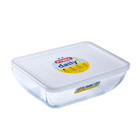 Форма с/к PYREX DAILY форма з криш.скл. прям. 27х22см (3.5л) (344P000/3043)