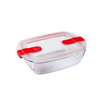 Форма с/к PYREX CK&HT форма д/запік.прям 23х15х6см(1.1л)з фіксат.кр. (215PH00/7645)