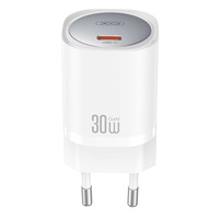 Мережева зарядка XO CE20 - 33W Single port USB-C PD30W/PPS33W (Білий)