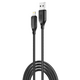 Кабель XO NB235 Zebra Series Braided USB-A to Lightning - 1m (Black)