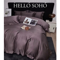 Комплект постільної білизни Soho Євро Boutique 200х230 см Сircle Plum