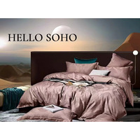 Комплект постільної білизни Soho Євро Boutique 200х230 см Venzel Rosy