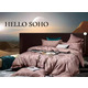 Комплект SOHO Комплект пост.білизни Євро Boutique 200*230 Venzel Rosy