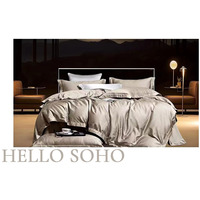 Комплект постільної білизни Soho Євро Boutique 200х230 см Wave Caramel