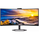 Монiтор TFT PHILIPS 34" 34E1C5600HE/00 21:9 WQHD VA Curved 100Hz HDMI DP USB-C WebCam