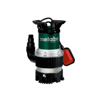 Насос занурювальний комбінований Metabo TPS 14000 S COMBI, 770Вт, 14куб/год, висота подачі 8.5м, занурення до 7м, внутрішня різьба 1"/1/2", 7.7кг