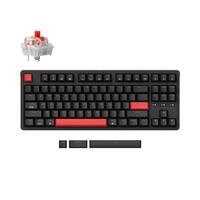 Клавиатура механическая Keychron C3 Pro 87Key, K pro Brown, USB-A, QMK, Hot-swap, EN/UKR, RGB, черный