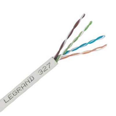 Кабель "вита пара" Legrand CAT 5e F-UTP, 305м, AWG 24/1, LCS2, LSZH, сірий, метр