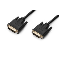 Кабель Prologix DVI - DVI (M/M), Single link,18+1, 1.8 м, Black (PR-DVI-DVI-P-05-28-18m)