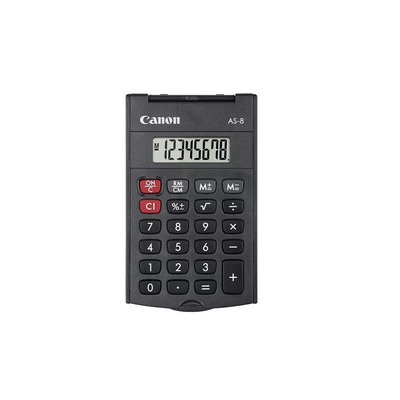 Калькулятор Canon AS-8 Handheld Black