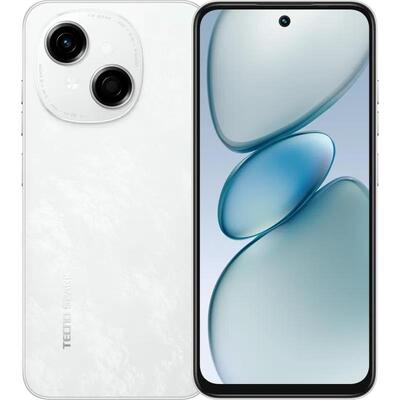 Смартфон Tecno Spark Go 1 (KL4) 4/128GB Glittery White (4894947036194)