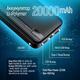 Универсальная мобильная батарея ColorWay High-power 20000mAh Black (CW-PB200LPA4BK-PD)