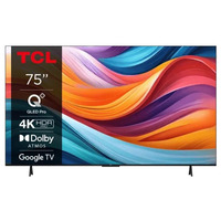 Телевізор 75" TCL QLED 4K 60Hz Smart Google TV Titan