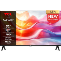 Телевізор 32" TCL LED FHD 60Hz Smart Android TV Black