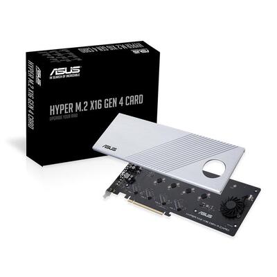 Плата-адаптер PCIe ASUS Hyper M.2 X16 PCIe 4.0/3.0 X4 Expansion Card GEN 4