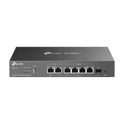 Мультисервісний Маршрутизатор TP-LINK ER707-M2, 1x2.5GE LAN, 1x2.5GE WAN/LAN, 4xGE LAN, 1xSFP WAN/LAN 1xUSB