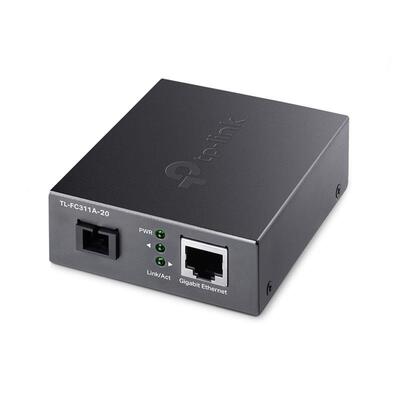 Медіаконвертер TP-LINK FC311A-20 1xGE, 1x1000BASE-LX, SM, WDM, 20km, SC