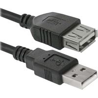 Кабель DEFENDER USB02-17 USB2.0 AM-AF, 5м, пакет