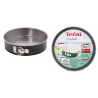 Форма для випікання Tefal Easybake, 26см, вуглецева сталь, роз'ємна, кругла, сірий