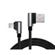 Кабель REAL-EL Premium USB - Lightning (M/M), 1 м, черний (EL123500034)