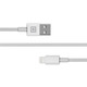 Кабель REAL-EL USB - Lightning (M/M), 2 м, White (EL123500056)