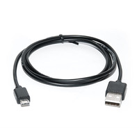 Кабель REAL-EL Pro USB - micro USB V 2.0 (M/M), 0.6 м, чорний (EL123500021)