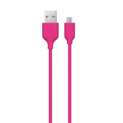 Кабель Ttec USB - мicro USB (M/M), 1.2 м, Pink (2DK7530P) 