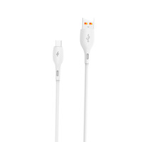 Кабель SkyDolphin S22V Soft Silicone USB - micro USB (M/M), 1 м, White (USB-000605)