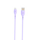 Кабель SkyDolphin S22V Soft Silicone USB - micro USB (M/M), 1 м, Violet (USB-000606)