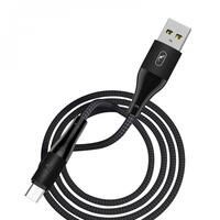 Кабель SkyDolphin S49V LED Aluminium Alloy USB - micro USB (M/M), 1 м, Black (USB-000571)