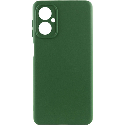 Original Silicone Case Motorola Moto G34 Dark Green