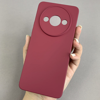 Original Silicone Case Xiaomi Redmi A3 Bordo