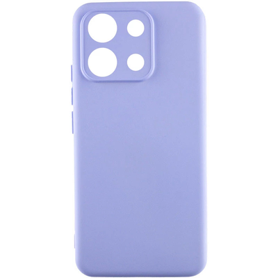 Original Silicone Case Xiaomi Redmi Note 13 Pro 4G Light Violet