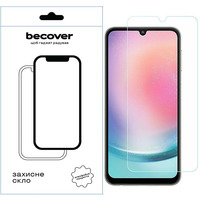 Захисне скло BeCover для Samsung Galaxy A14 SM-A145/A14 5G SM-A146 Crystal Clear Glass 3D (709260)