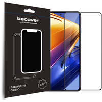 Защитное стекло BeCover для Tecno Spark 20 (KJ5n) Black (710626)