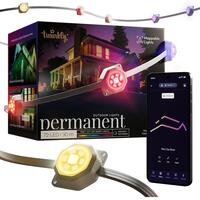 Гірлянда Smart LED Twinkly Permanent Light  RGB 72 IP65  USB-C кабель зелений