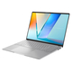 Ноутбук ASUS Vivobook S 16 M5606UA-MX025 16" 3.2K OLED, AMD R9-8945HS, 32GB, F1TB, UMA, NoOS, Сріблястий