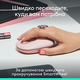 Мышь беспроводная Logitech Pop Mouse with Emoji Rose (910-007413)