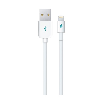 Кабель Ttec USB - Lightning (M/M), 1.2 м, White (2DKM01B)