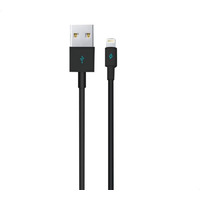 Кабель Ttec USB - Lightning (M/M), 1 м, Black (2DK7508S)