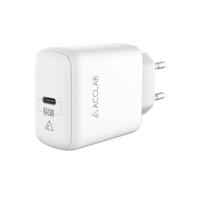 Зарядний пристрій AccLab AL-TC125 1хType-C 5В/3A/25W QC/PD 3.0 White (1283126538841)