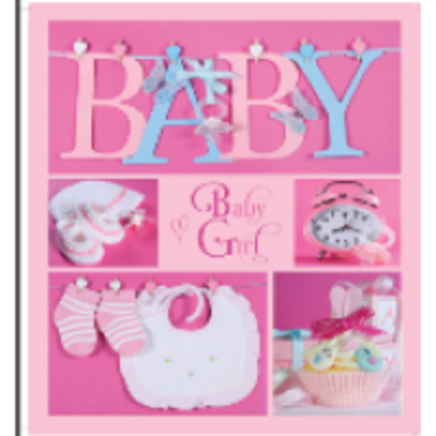 Фотоальбом EVG 20sheet Baby collage Pink w/box (UA)