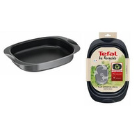 Форма для запікання Tefal La Recyclee, овальна, з ручками, 24х36см, алюміній, чорний