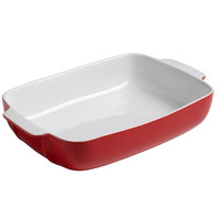 Форма с/к PYREX SIGNATURE 35x25см/для запікан/прямоуг/керам/червоний (SG35RR8/7644)