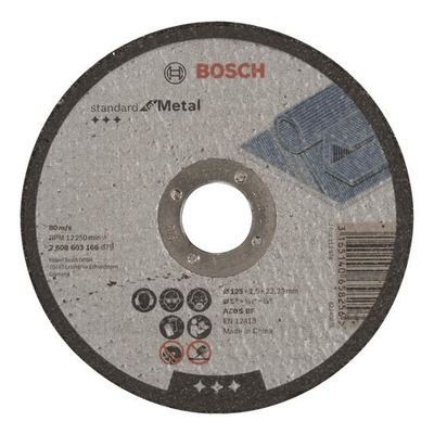 Диск відрізний Bosch Multi Construction прямий 125х1.6мм(2.608.602.383)