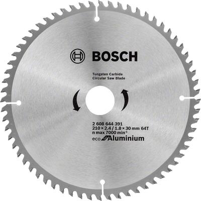 Диск пиляльний Bosch Eco for Aluminium 210x2.4x30-64T