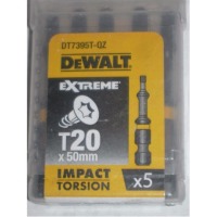 Акс.інстр DeWALT Біти ударні IMPACT TORSION T20, 50мм, 5шт.