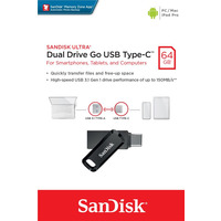 SanDisk Накопитель 64GB USB-Type C Ultra Dual Drive Go